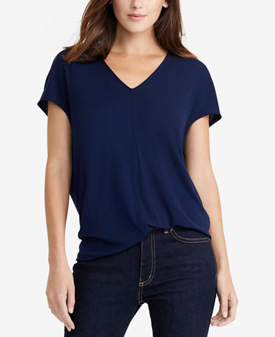 Lauren Ralph Lauren Dolman-Sleeve Jersey Shirt