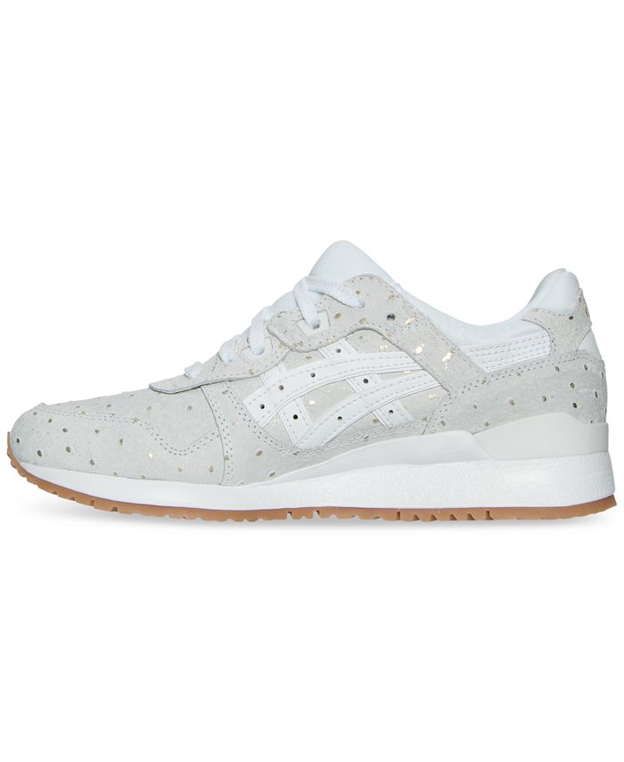 asics tiger lyte jogger trainers white