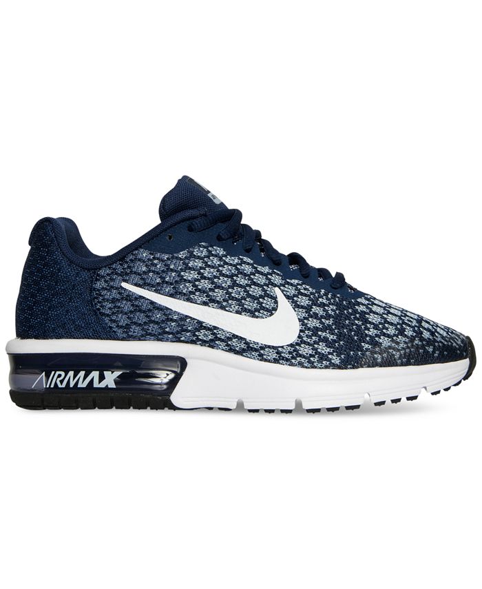 Nike Big Boys' Air Max Sequent 2 Running Sneakers from Finish Line Macy's