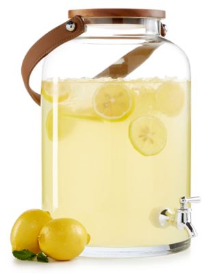 The Cellar - Beverage Dispenser with Wood Lid