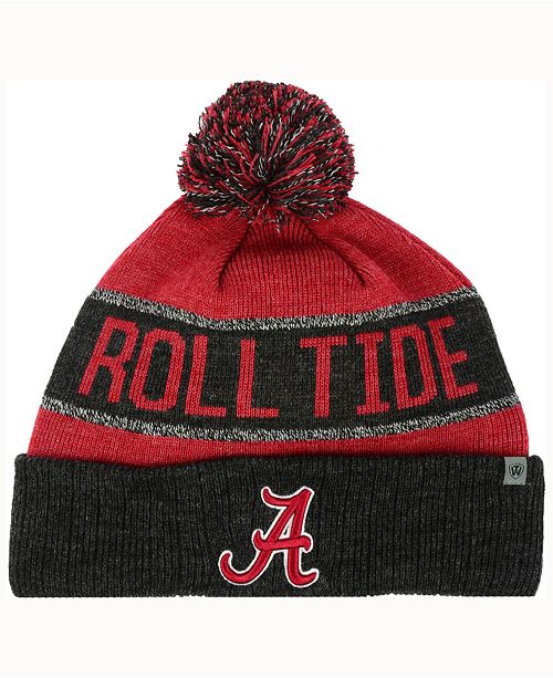 Top Of The World Alabama Crimson Tide Below Zero Knit Hat