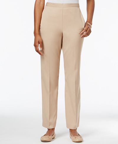 Alfred Dunner Just Peachy Pull-On Pants