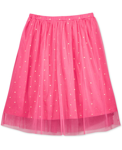 Tommy Hilfiger Glitter-Dot Skirt, Big Girls (7-16)