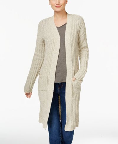 INC International Concepts Open-Front Duster Cardigan, Only at Macy's