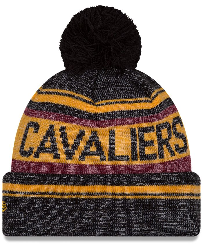 New Era Cleveland Cavaliers Hardwood Classics Snow Dayz Knit Hat