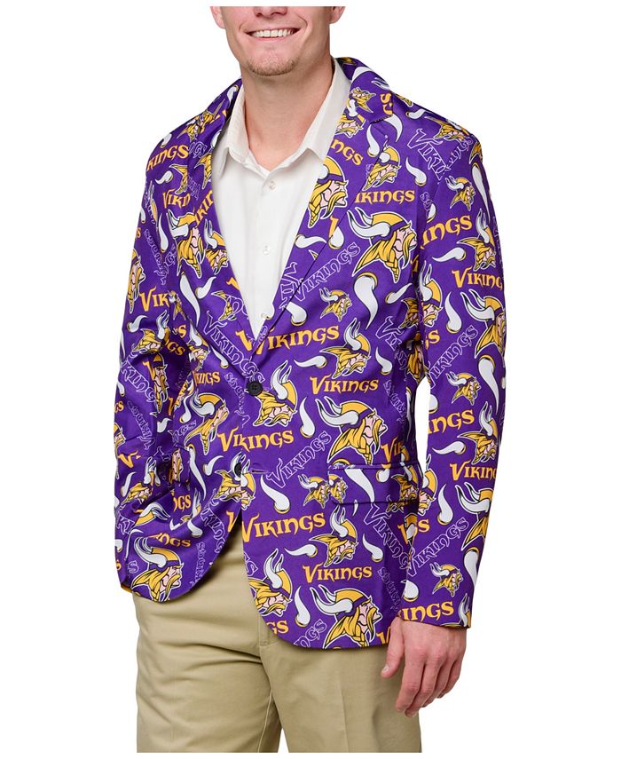 Forever Collectibles Men's Minnesota Vikings Fan Suit Jacket - Macy's