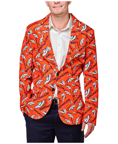 Forever Collectibles Men's Denver Broncos Fan Suit Jacket