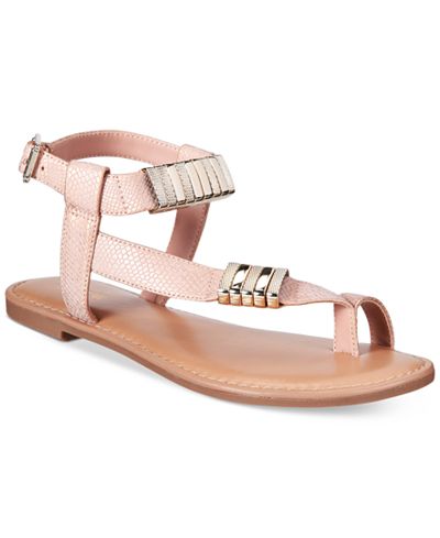 Bar III Verna Flat Sandals, Only at Macy's - Sandals - Shoes - Macy's