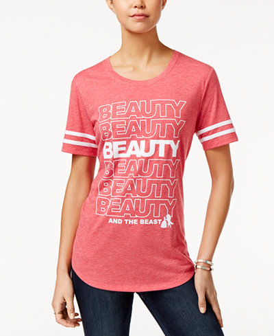 Disney Beauty and the Beast Juniors' Graphic T-Shirt