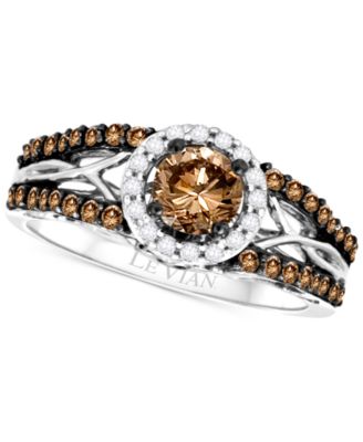 Le Vian - Diamond Openwork Ring (9/10 ct. t.w.) in 14k White Gold