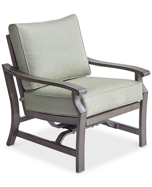 Furniture Tara Aluminum Outdoor Rocker Chair Created For Macy S