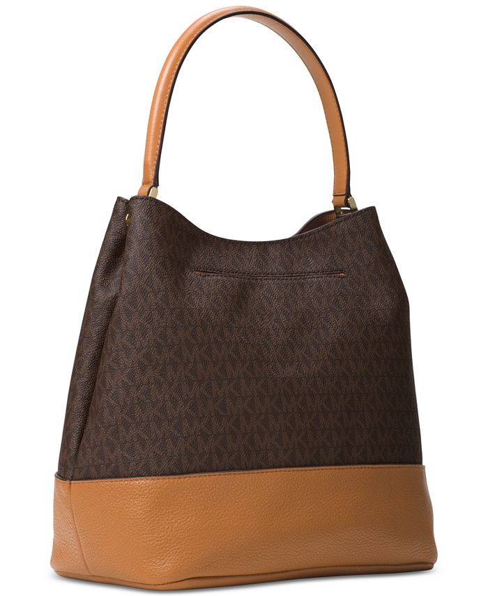Michael Kors Signature Kip Large Bucket Bag Macy s