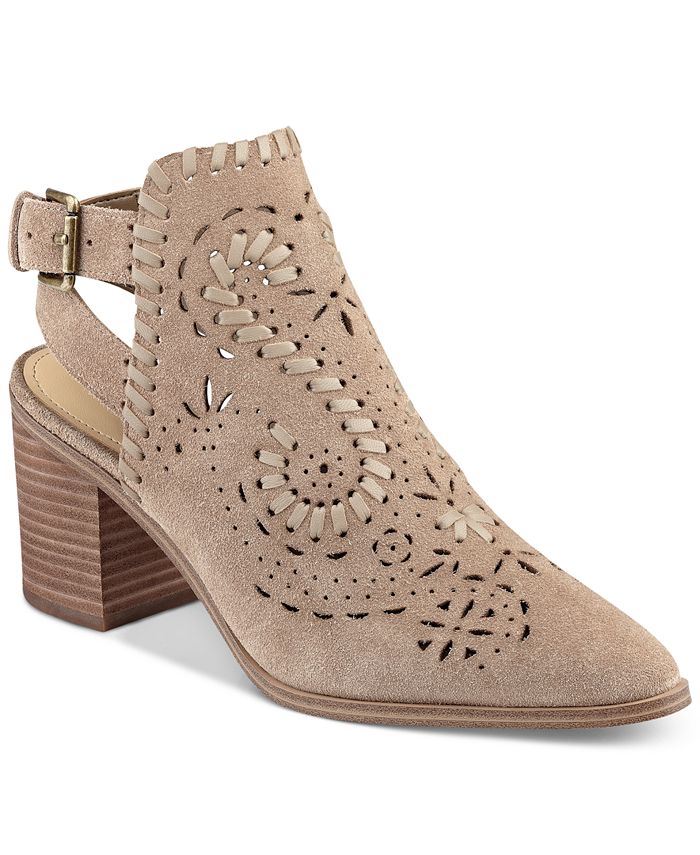 Ivanka Trump Dora Block Heel Booties Macy s