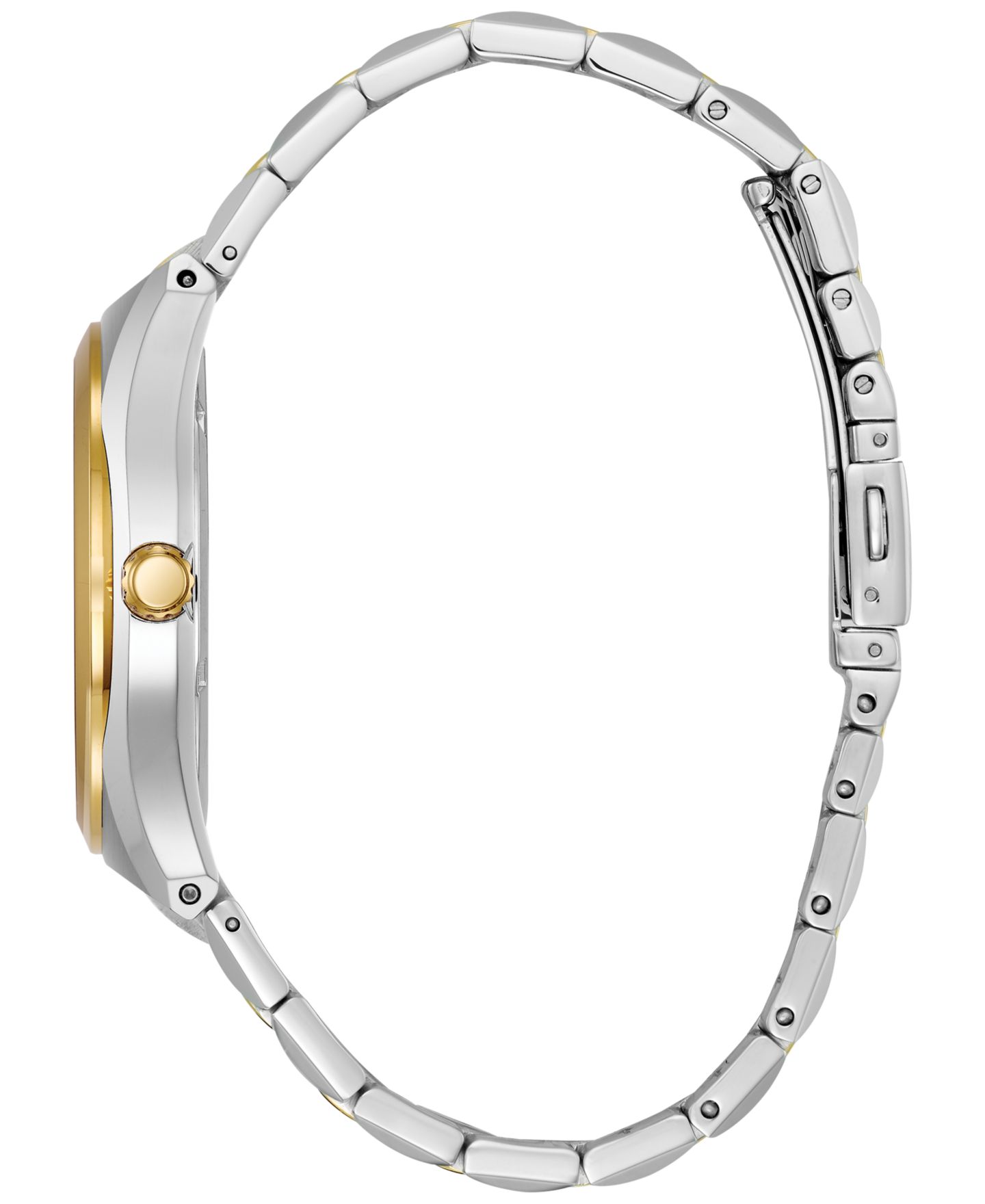 Мужские часы Citizen Eco-Drive Two-Tone Stainless Steel Bracelet Watch 40mm BM7334-58L — фото 2