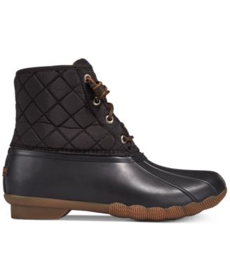 womens quilted duck boots