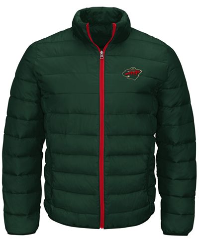 G-III Sports Men's Minnesota Wild Skybox Packable Quilted Jacket