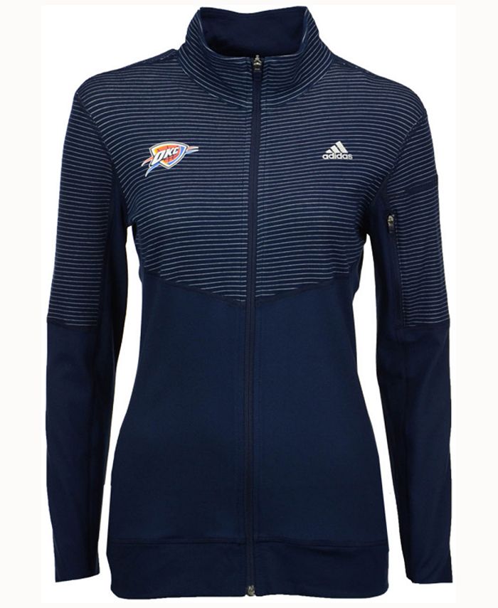 adidas Women's Oklahoma City Thunder Team Logo Jacket Macy's
