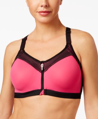 wacoal zip front sports bra