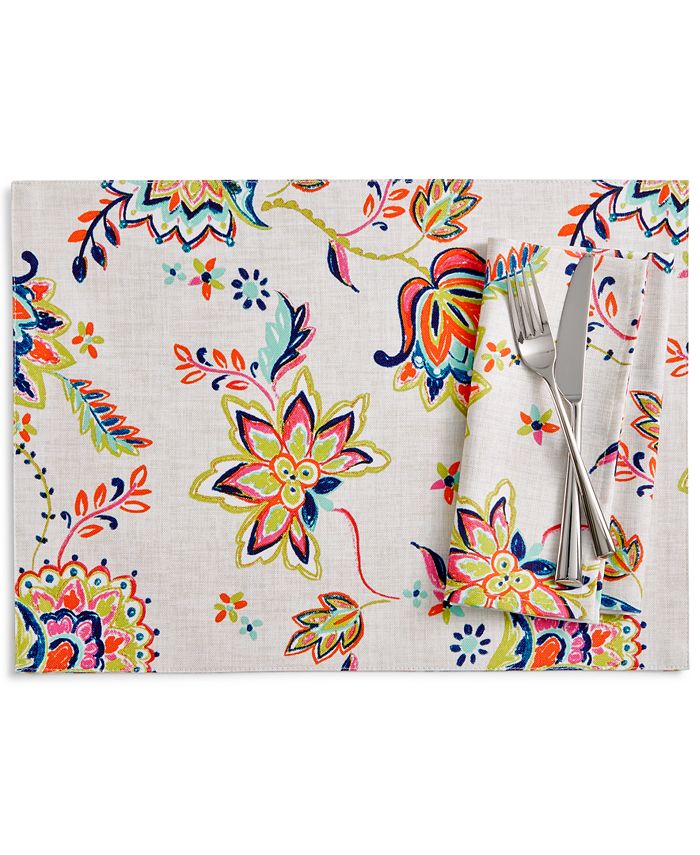 Fiesta Carina Floral Placemat Macy's