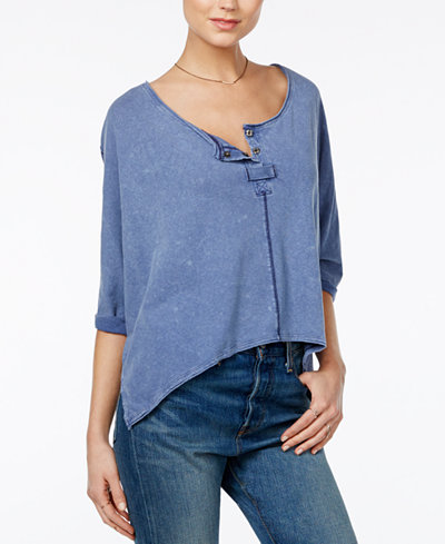 Free People First Base High-Low Henley
