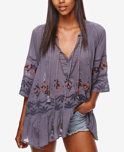 Free People Embroidered Tunic
