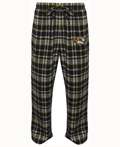 Concepts Sport Men's Missouri Tigers Bleacher Flannel Sleep Pants
