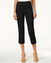 Black Capris Women's Pants & Trousers - Macy's