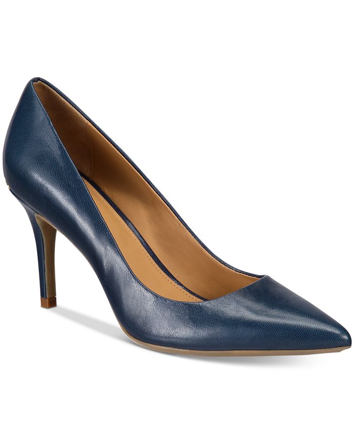 Calvin Gayle Pointy Toe Classic Pumps - Macy's