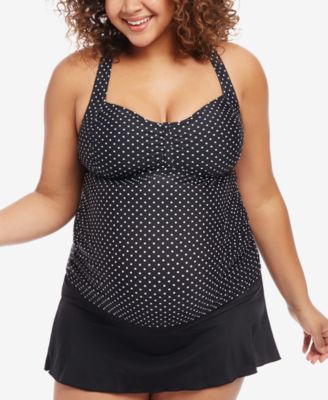 Motherhood Maternity - Maternity Plus Size Swim Skirt