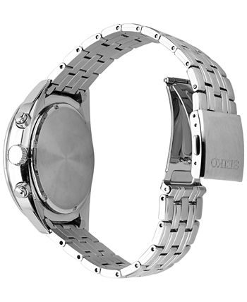 Seiko Men s Solar Chronograph Recraft Series Stainless Steel