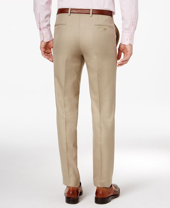 Lauren Ralph Lauren Men's Classic-Fit Solid Dress Pants - Macy's