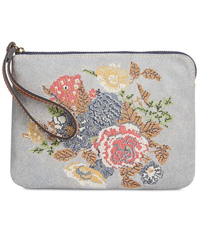 Patricia Nash Washed Cassini Wristlet