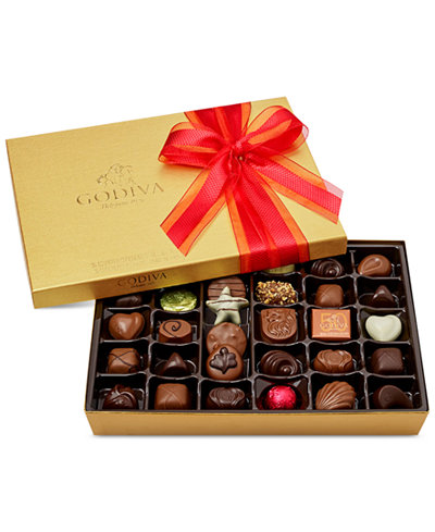 Godiva 36-Pc Gold Gift Box