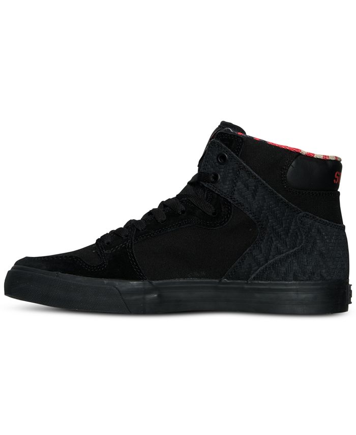 SUPRA Men's Vaider Casual Skate High Top Sneakers from Finish Line ...