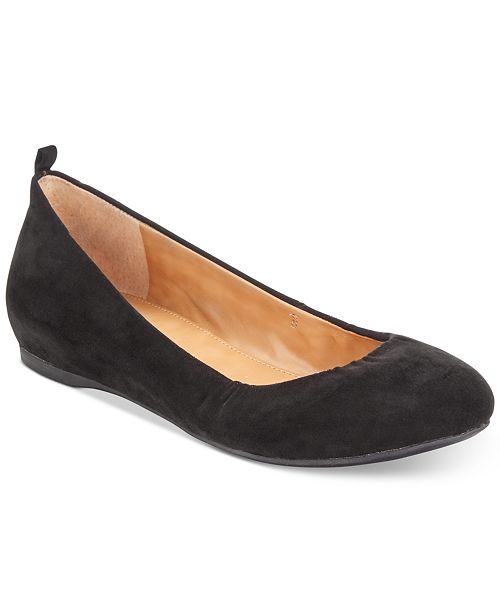 hidden wedge ballet flats