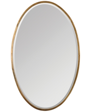 Uttermost Herleva Gold Oval Mirror In Gold