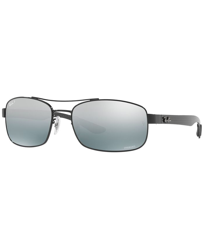 Ray-Ban Polarized Sunglasses , RB8318 CHROMANCE & Reviews - Sunglasses by  Sunglass Hut - Men - Macy's