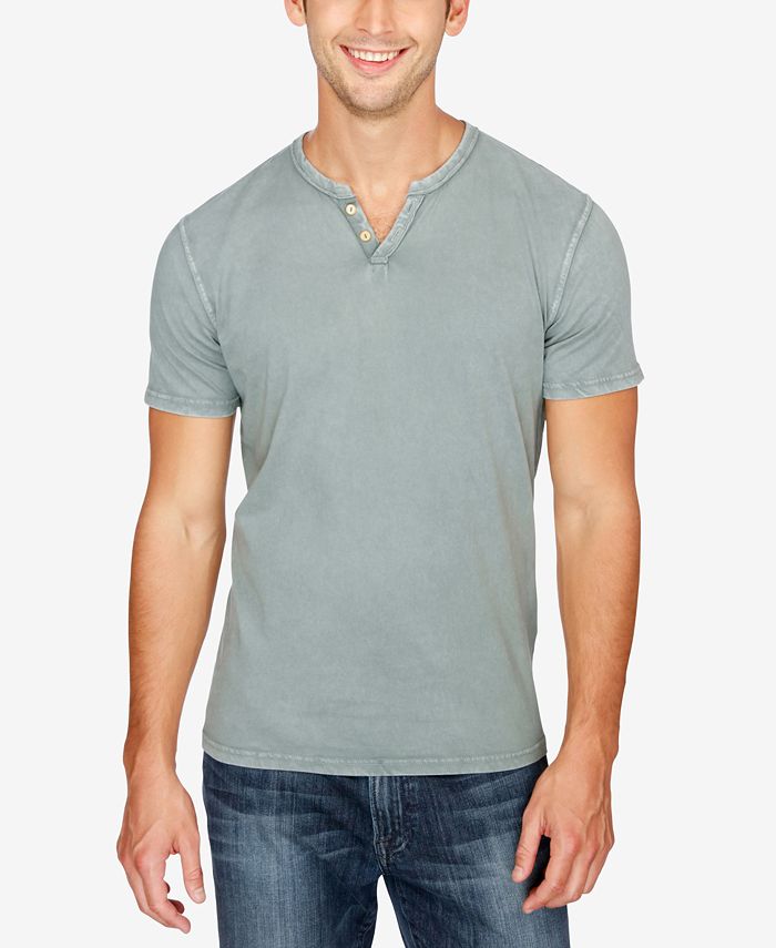 Lucky Brand Men's Sunkist Henley Cotton T-Shirt - Macy's