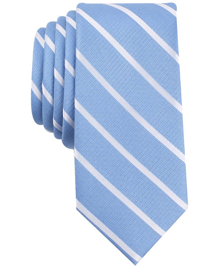 Bar III Men's Cashel Stripe Slim Tie, Created for Macy's - Macy's