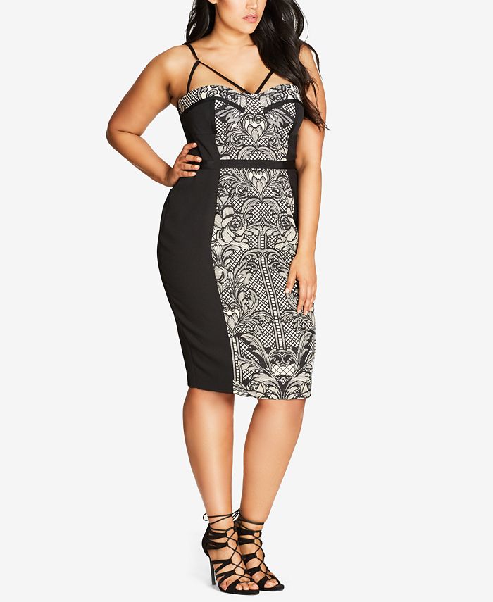 City chic bodycon dress 2025