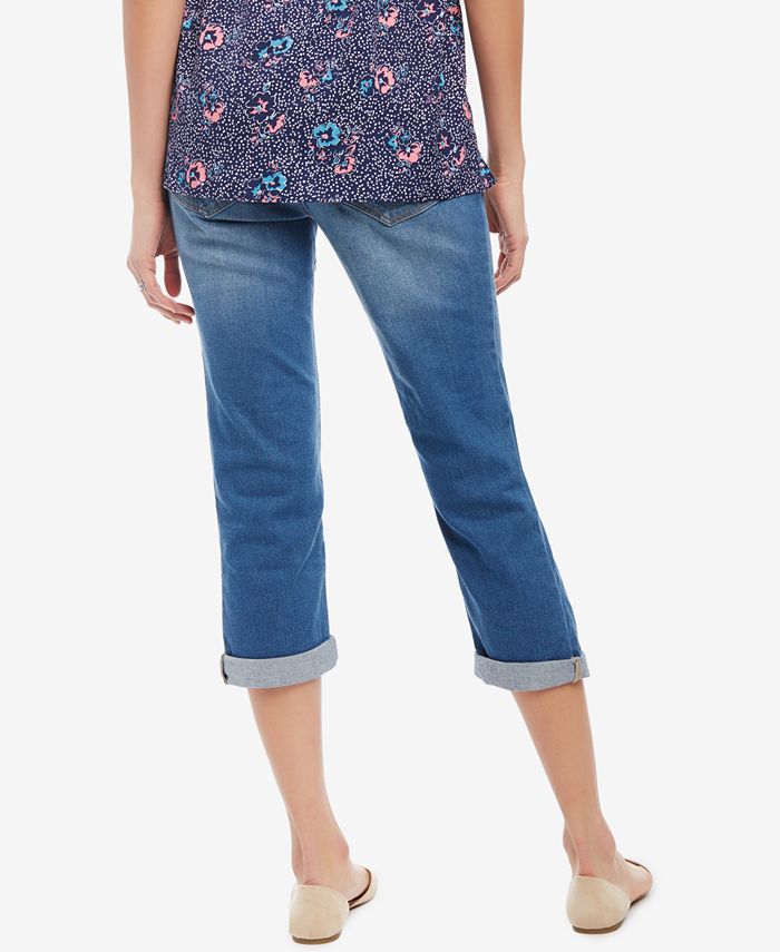 Motherhood Maternity Cropped Jeans Macy's