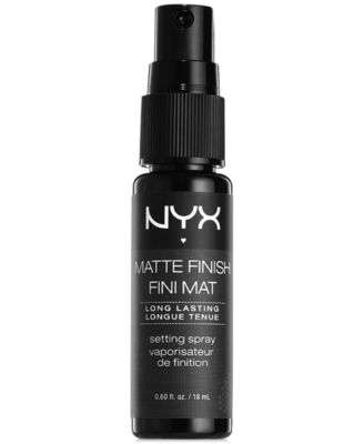 matte finish makeup setting spray