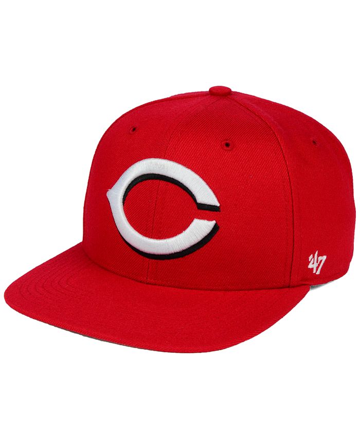 '47 Brand Cincinnati Reds Sure Shot Snapback Cap - Macy's