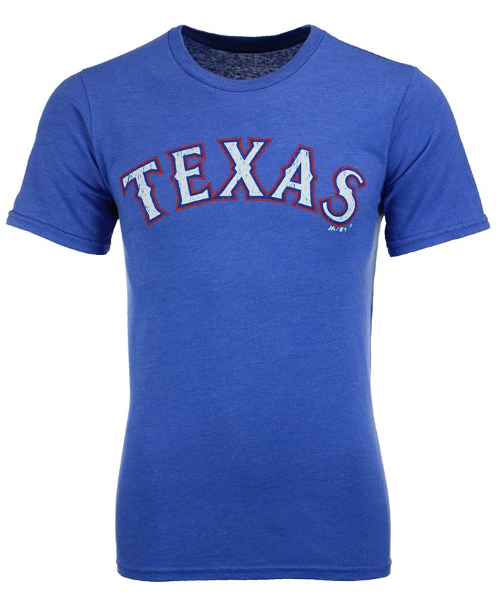 Majestic Men's Adrian Beltre Texas Rangers Tri-Blend Player T-Shirt ...