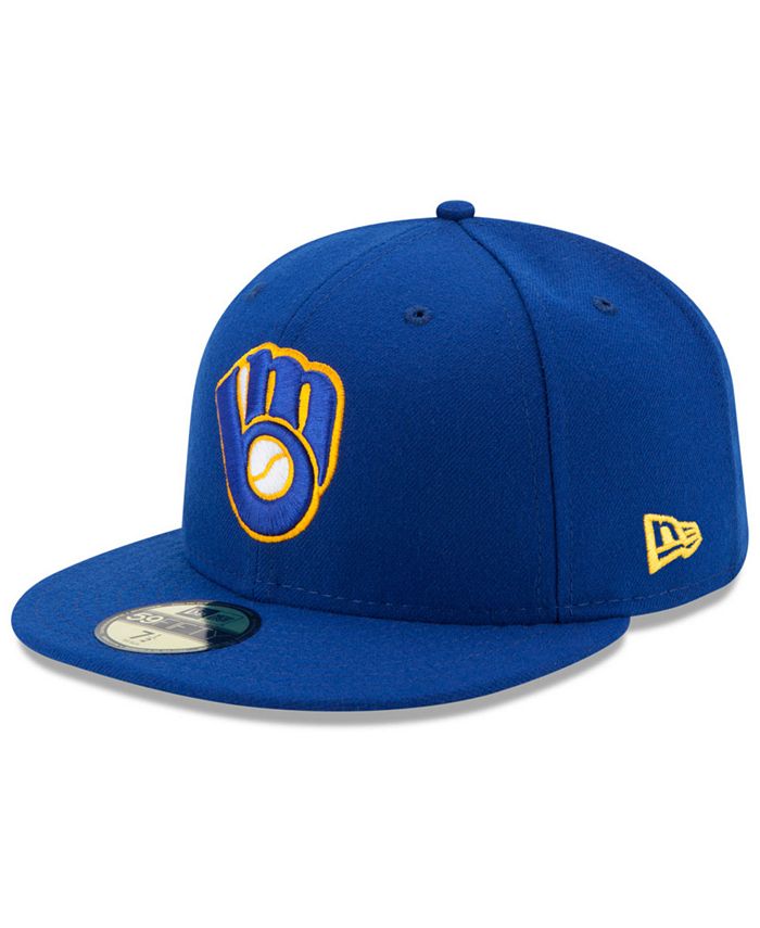 New Era Milwaukee Brewers Authentic Collection 59FIFTY Cap & Reviews