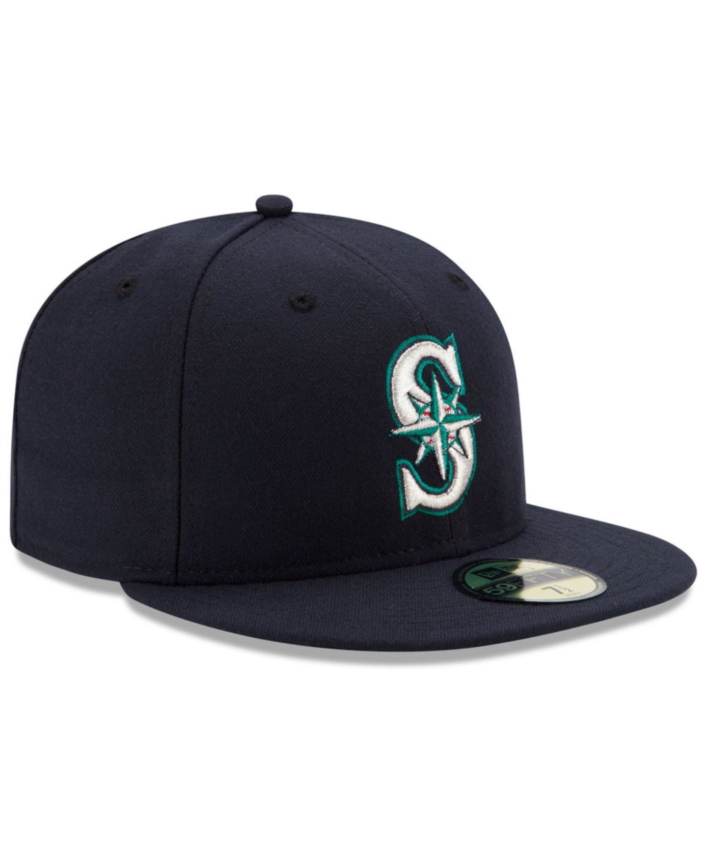 Мужская кепка New Era Seattle Mariners Authentic Collection 59FIFTY — фото 3