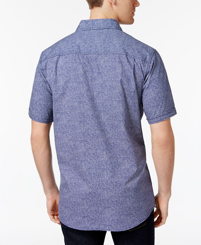 Weatherproof Vintage Men's Dot-Pattern Cotton Shirt - Macy's
