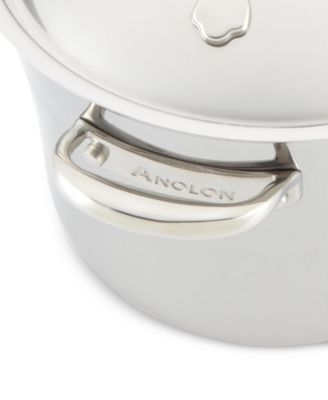 Nouvelle Copper Stainless Steel 6.5-Qt. Stockpot with Lid