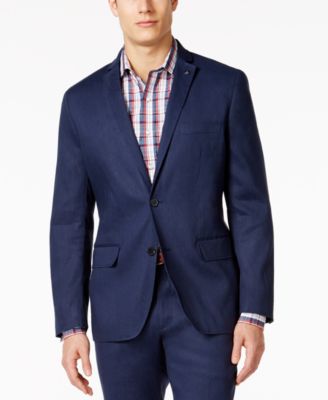 INC International Concepts - Men's Slim-Fit Stretch Linen Blazer