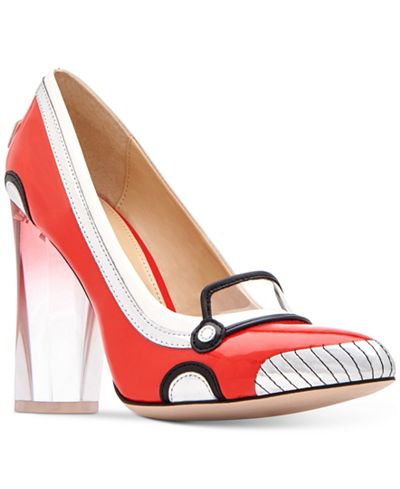 Katy Perry Thelma Race Car Pumps